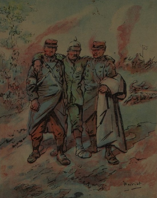 La Grande Guerre. Humanité française, Toulouse : Sirven, 1915, Rosalis